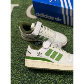Adidas Forum 84 Low Og Casual Sneakers For Men And Women White Green