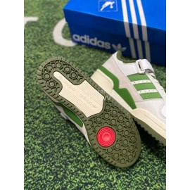 Adidas Forum 84 Low Og Casual Sneakers For Men And Women White Green