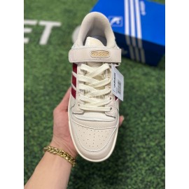 Adidas Forum 84 Low Og Casual Sneakers For Men And Women White Red