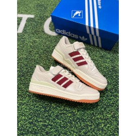 Adidas Forum 84 Low Og Casual Sneakers For Men And Women White Red
