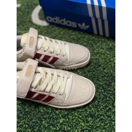 Adidas Forum 84 Low Og Casual Sneakers For Men And Women White Red