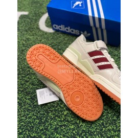 Adidas Forum 84 Low Og Casual Sneakers For Men And Women White Red