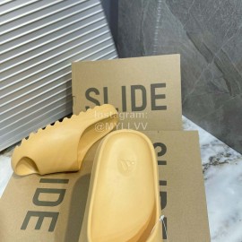 Kanye West Adidas Yeezy Slide “Bone” Slippers For Men And Women Yellow