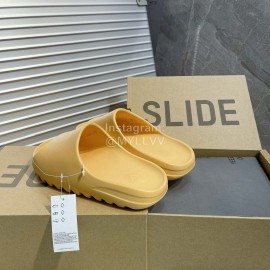 Kanye West Adidas Yeezy Slide “Bone” Slippers For Men And Women Yellow