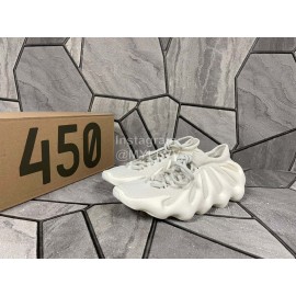 Yeezy 450 Cloud White Sneakers For Men And Women White