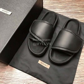 Kanye Yeezy Season 6 Slippers For Men And Women Black