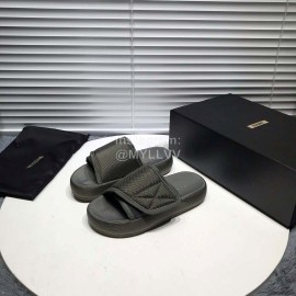 Kanye Yeezy Season 6 Slippers For Men And Women Green