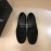 Ysl Fashion Black Velvet Cowhide Loafers For Men