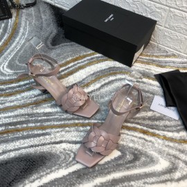 Ysl Fashion Sheepskin High Heel Sandals For Women 