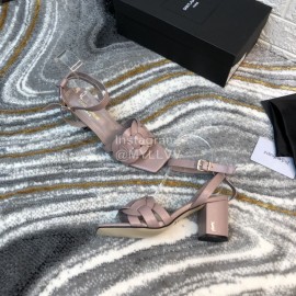 Ysl Fashion Sheepskin High Heel Sandals For Women 