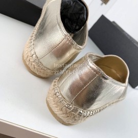 Ysl Soft Sheepskin Hemp Rope Weaving Casual Shoes For Women 