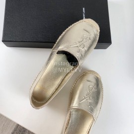 Ysl Soft Sheepskin Hemp Rope Weaving Casual Shoes For Women 