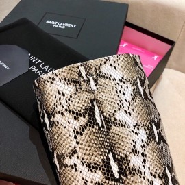 Ysl Autumn Winter Fashion Snake Stripe Pointed High Heel Boots For Women 