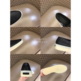 Zegna Fashion Suede Loafers For Men Black