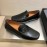 Zegna New Cowhide Business Casual Shoes For Men Black