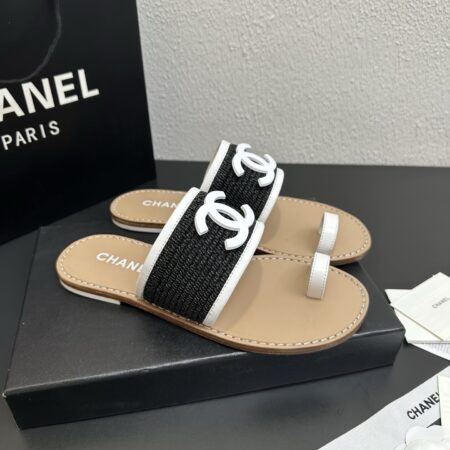 Chanel 2026ss Spring And Summer New Double C Slippers