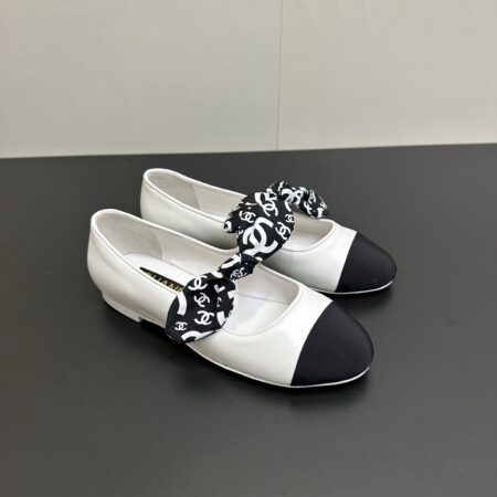 Chanel Bow Rabbit Ears Mary Jane Shoes