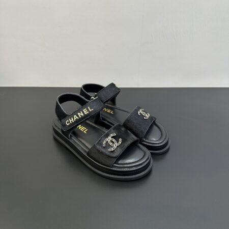 Chanel New Early Autumn Thick Bottom Sandals