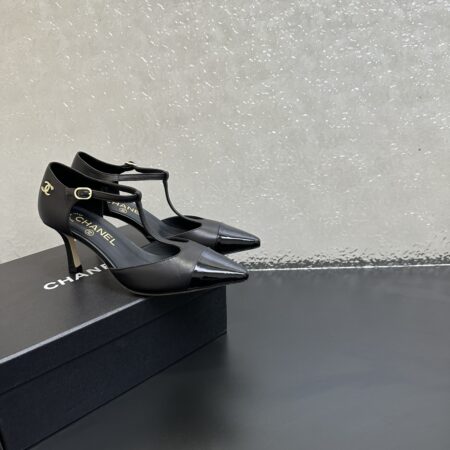 Chanel Autumn And Winter New Sheepskin High Heeled Sandals