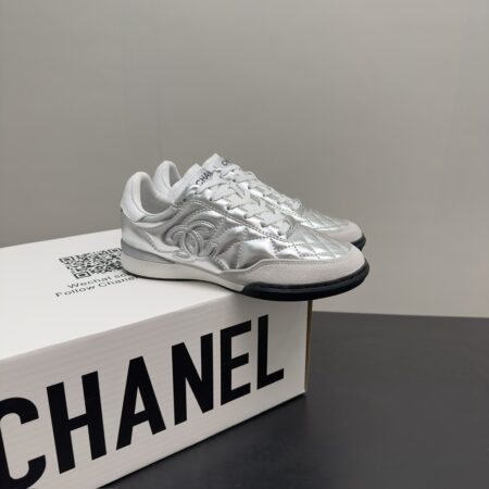 Chanel Lambskin Casual Sports Baseball Shoes