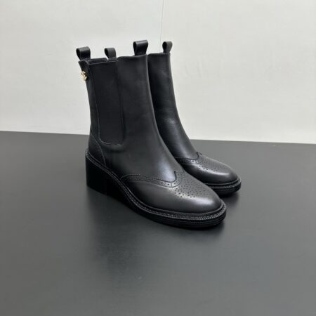 Chanel Classic Elastic Band Chelsea Boots