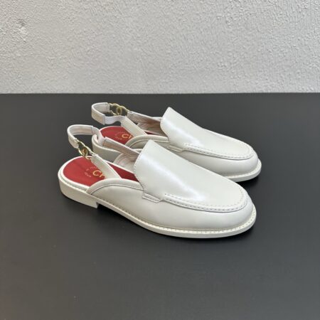 Chanel Classic Empty Cowhide Loafers Sandals