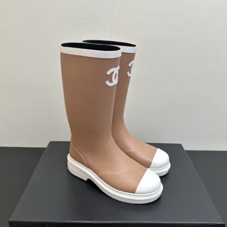 Chanel Natural And Environmentally Friendly Rubber Rain Boots